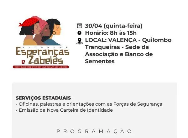 Valença do Piauí recebe o programa “Esperanças e Zabelês” nesta quinta-feira (30) na comunidade Tranqueiras