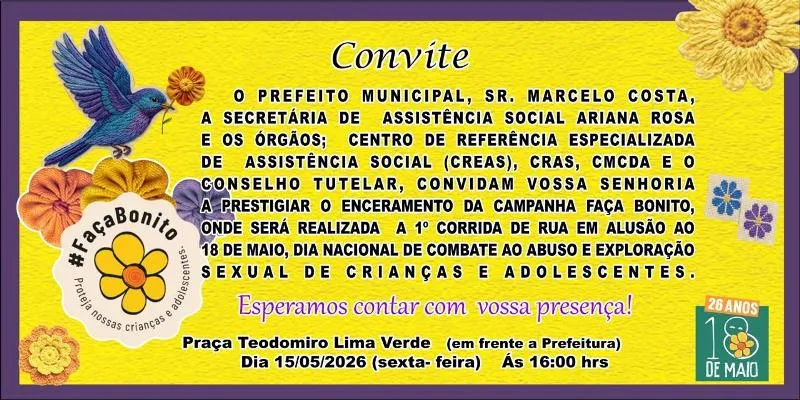 Valença do Piauí mobiliza população em corrida de rua para o encerramento da Campanha “Faça Bonito”