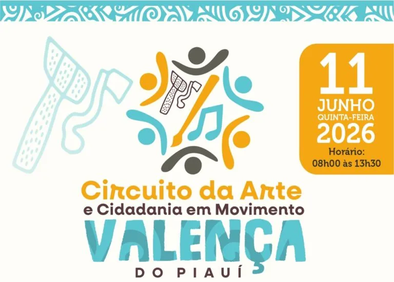 Valença do Piauí recebe 'Circuito da Arte e Cidadania' com serviços gratuitos de saúde, beleza e mutirão da Defensoria