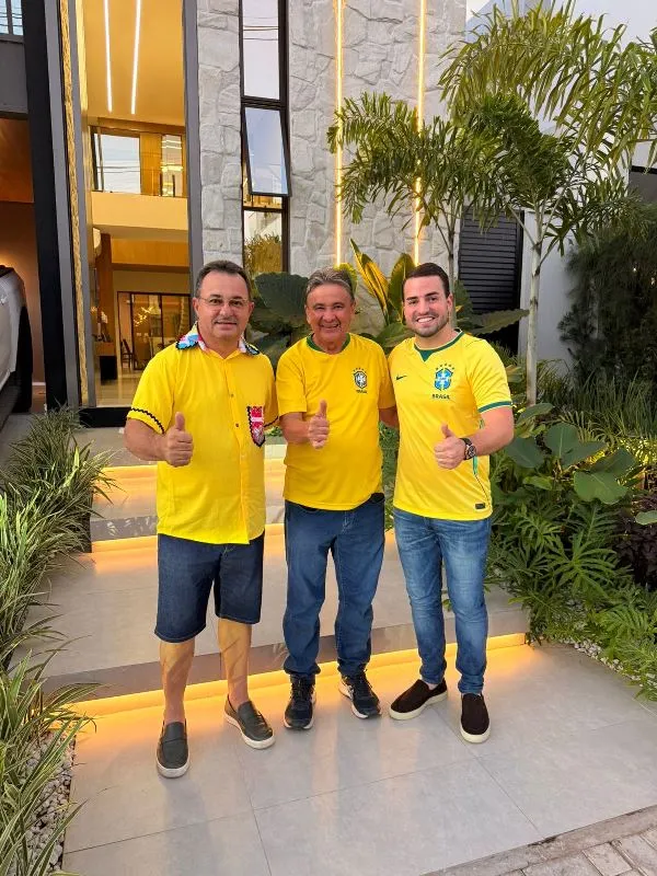 Encontro de Lideranças: Prefeito Manoel Neto recebe ministro Wellington Dias e Manoel Portela Filho em Aroazes