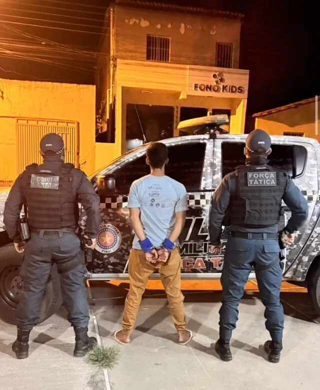 Ação conjunta entre Força Tática de Valença e Picos resulta na prisão de suspeito por tráfico de drogas