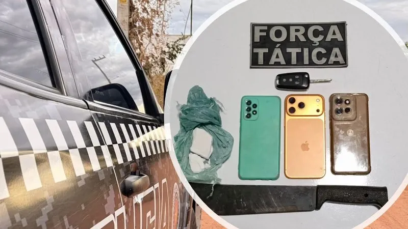 Homem embriagado fura bloqueio policial e acaba preso por tráfico de drogas na PI-120 em Valença