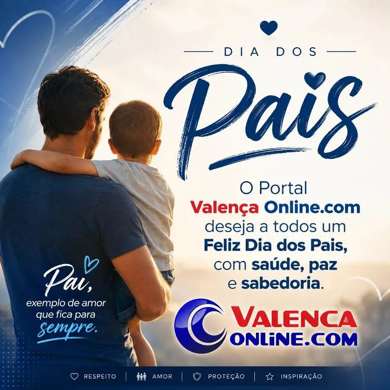 Exemplo de liderança e amor: Uma homenagem do Portal Valença Online no Dia dos Pais