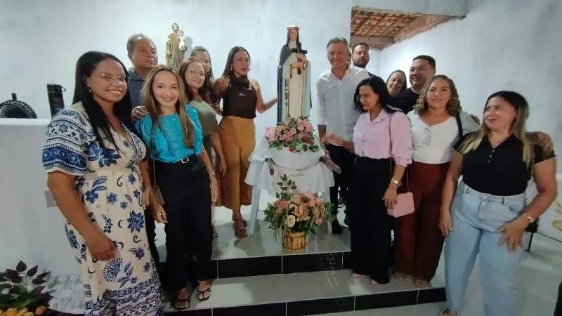 FÉ E TRADIÇÃO; Prefeito Marcelo Costa prestigia encerramento dos Festejos de Santa Rosa de Lima na Taboquinha (veja fotos)
